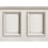 Soubassement Boiserie Haussmann 2 Frieze Koziel Blanc porcelaine DPH003SB2P