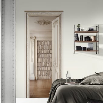 Panoramatapete Perspective sur Bibliothèque