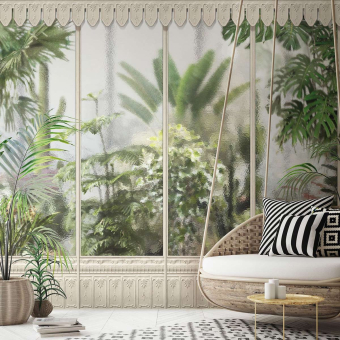 Carta da parati panoramica Jardin d'Hiver Serre