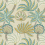 Ravenala Wallpaper Osborne and Little Petrol/gold W7857-01