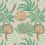 Ravenala Wallpaper Osborne and Little Teal W7857-03