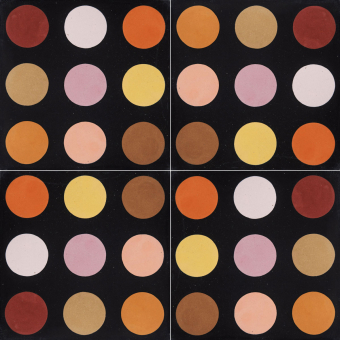 Baldosa hidráulica Dots