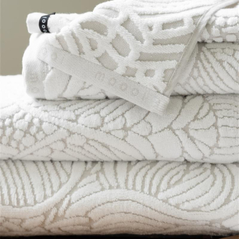Serviette de bain Dodo Pavone White