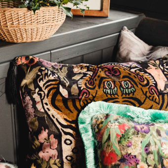Coussin Florescence Saber