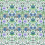 Panoramatapete Rose de Damas Designers Guild Cobalt PDG1168/01