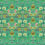 Carta da parati panoramica rosa de Damas Designers Guild Jade PDG1168/02