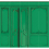 Boiseries Haussmann Panel Koziel Vert canopee DPH014EU