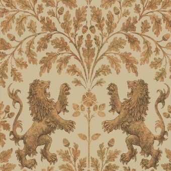 Boscobel Oak Wallpaper