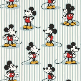 Carta da parati Mickey Stripe