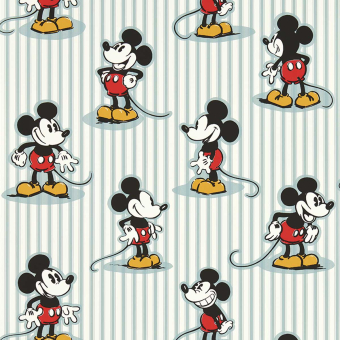 Papel pintado Mickey Stripe