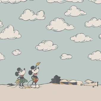 Mickey In The Clouds Panel