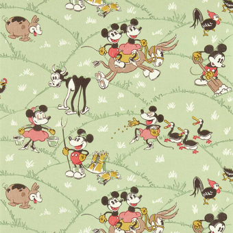 Mickey At The Farm Wallpaper