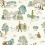 101 Dalmatians Wallpaper Sanderson Breeze Blue DDIW217290