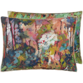 Coussin Foret Impressionniste