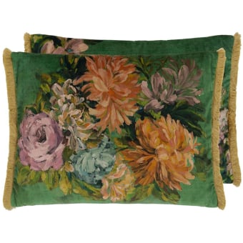 Coussin Fleurs d'Artistes Velours