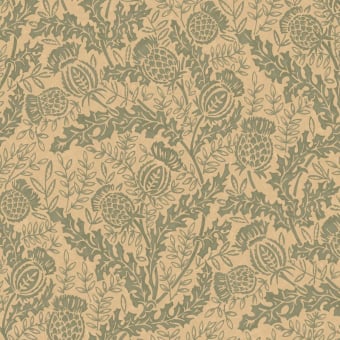 Mulberry Thistle Wallpaper