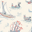 Donald Nautical fabric Sanderson Sea Salt DDIF227162