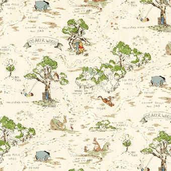 Stoff Hundred Acre Wood