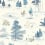 Winnie The Pooh Fabric Sanderson Bonbon Blue DDIF227159