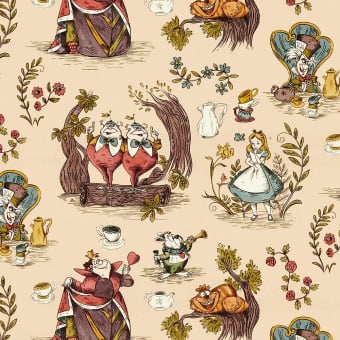 Alice In Wonderland Fabric