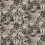 Tropicali Wallpaper Arte Black Sepia 33003