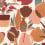 Vallauris Wallpaper Casamance Grenat/orange brulée 76210712