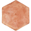 Terracotta Terre Preziose Esagono Il Palagio Rosa Zaffiro 92ESFTAT14XP1