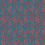 Papier peint Corail Little Cabari Bleu de Prusse PP-09-50-COR-BDP