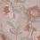 Panoramatapete Floral Rhythm Inkiostro Bianco Rose INKTANH2301_EQ