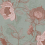 Papier peint panoramique Floral Rhythm Inkiostro Bianco Vert INKTANH2302_EQ