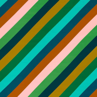 Sherbet Stripe Velvet