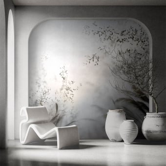 Panoramatapete Pampas dans la Brume