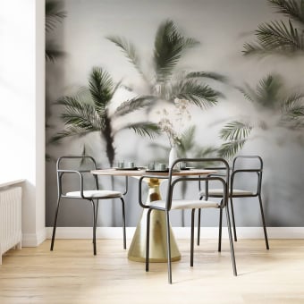 Oasis dans la Brume Panel