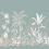 Papier peint panoramique Papillons Nobilis Vert MHP71