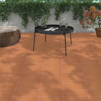 Terracotta Arrotato Tradizionale Rettangolo