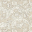 Pure Bachelors Button Wallpaper Morris and Co LINEN/CORAL DMPU216051