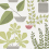 Carta da parati House Plants MissPrint Olive MISP1176