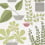 Papier peint House Plants MissPrint Olive MISP1176