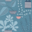 House Plants Wallpaper MissPrint Turquoise MISP1175