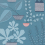 Papel pintado House Plants MissPrint Turquoise MISP1175