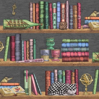 Libreria Fornasetti Wallpaper