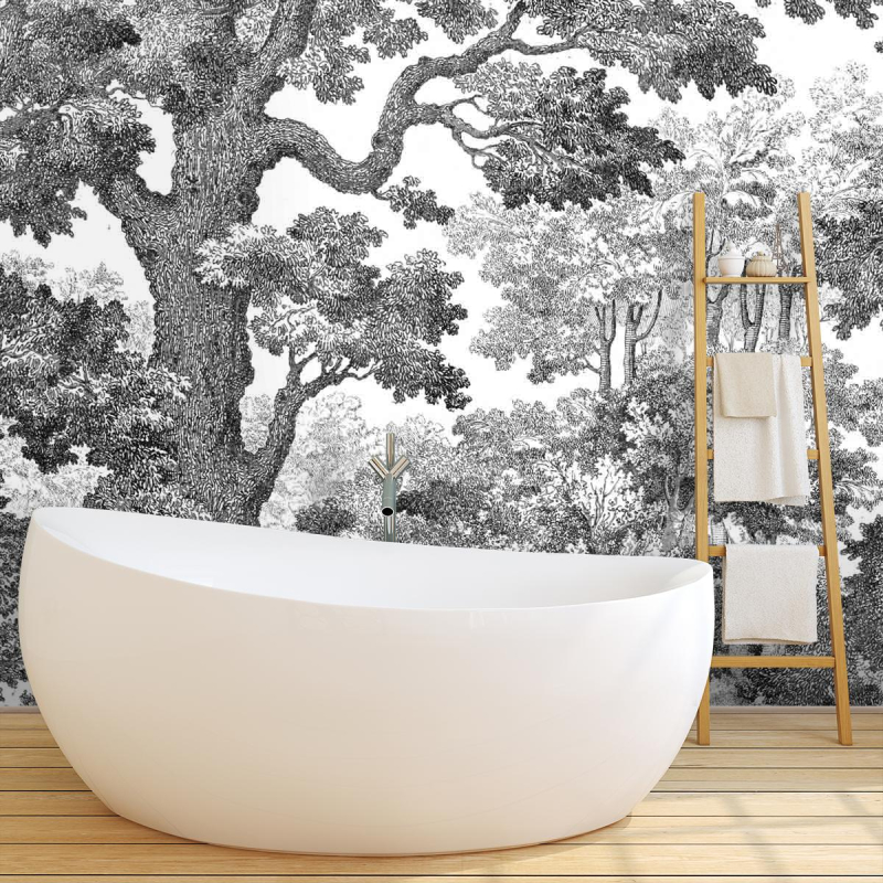 Forêt 2 Panel Maison Images d'Epinal