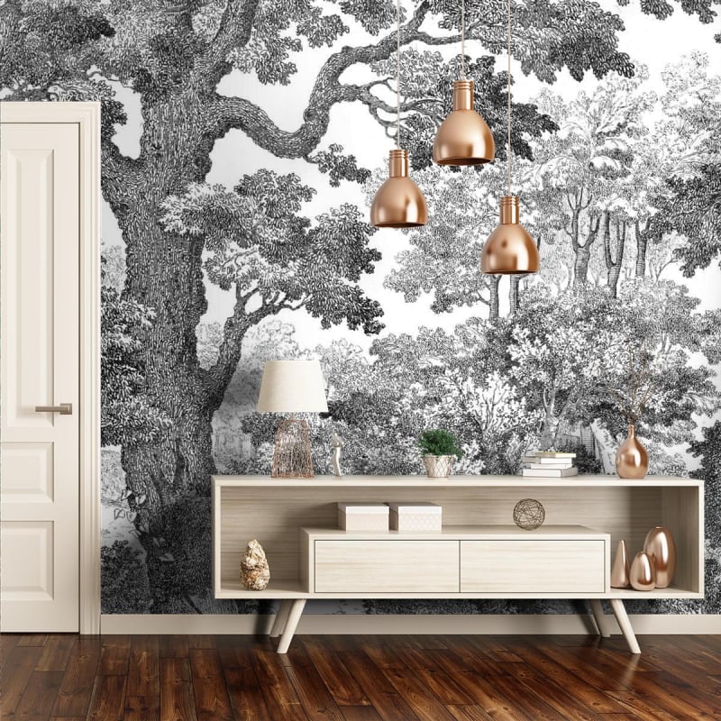 Forêt 2 Panel Maison Images d'Epinal