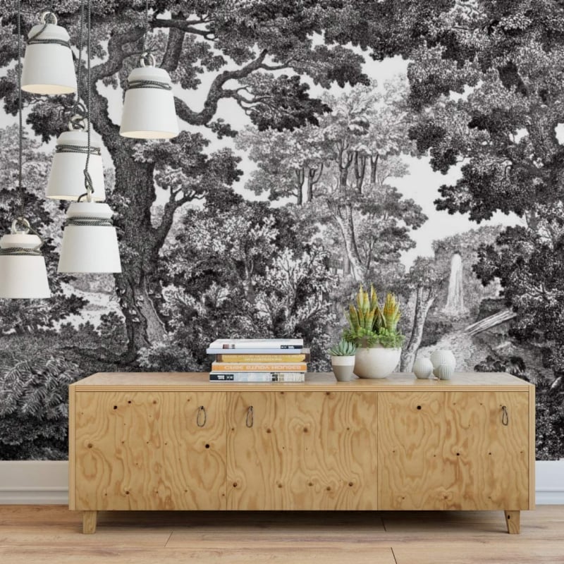 Forêt 2 Panel Maison Images d'Epinal