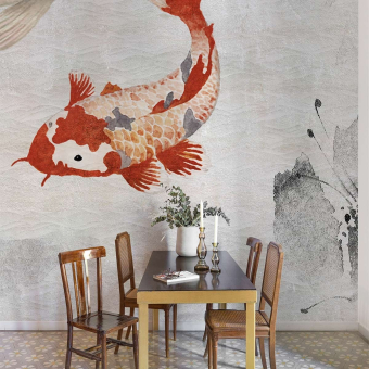 Papier peint panoramique Bekko