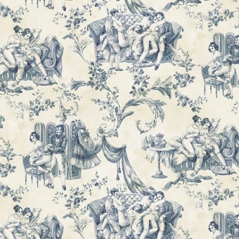 Carta da parati Erotic Toile de Jouy