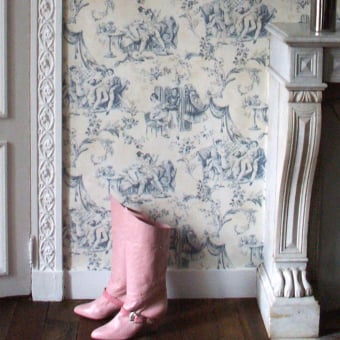 Erotic Toile de Jouy Wallpaper