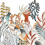 Papier peint panoramique Artemis Casamance Blanc/Multicolore 74870202