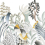Panoramatapete Artemis Casamance Vert d'eau/Blanc 74870100