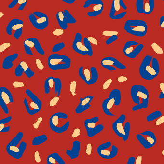 Funky Leopard Wallpaper